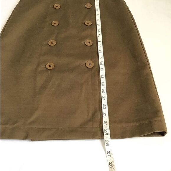 Club Monaco Front Button Pencil Midi Skirt NWT - Picture 5 of 10